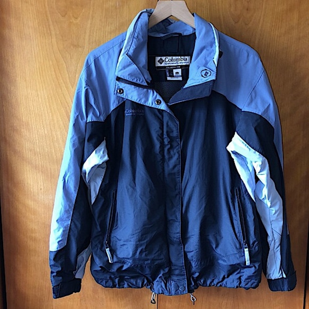 Women’s Columbia Blue & Navy Core Interchange Jacket L